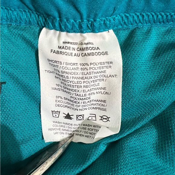 Nike Dri-FIT Running Shorts - XL - Teal Blue - Picture 13 of 14